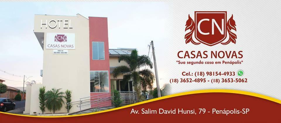 Casas Novas Hotel Penápolis Exteriör bild
